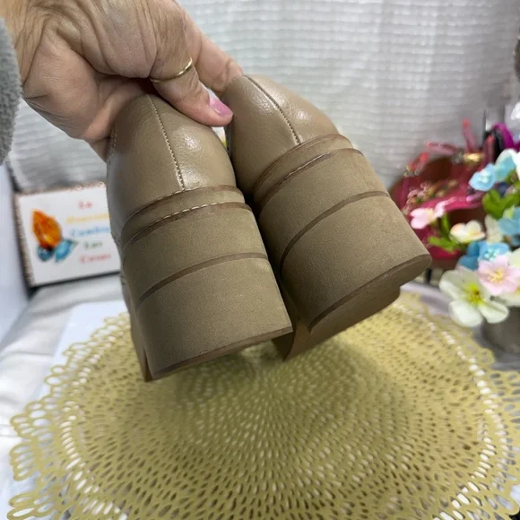 (E) DONNA CATTIVA Women's Platform Oxford Shoes leather with Laces,Size 7/6.5USA - Picture 11 of 13